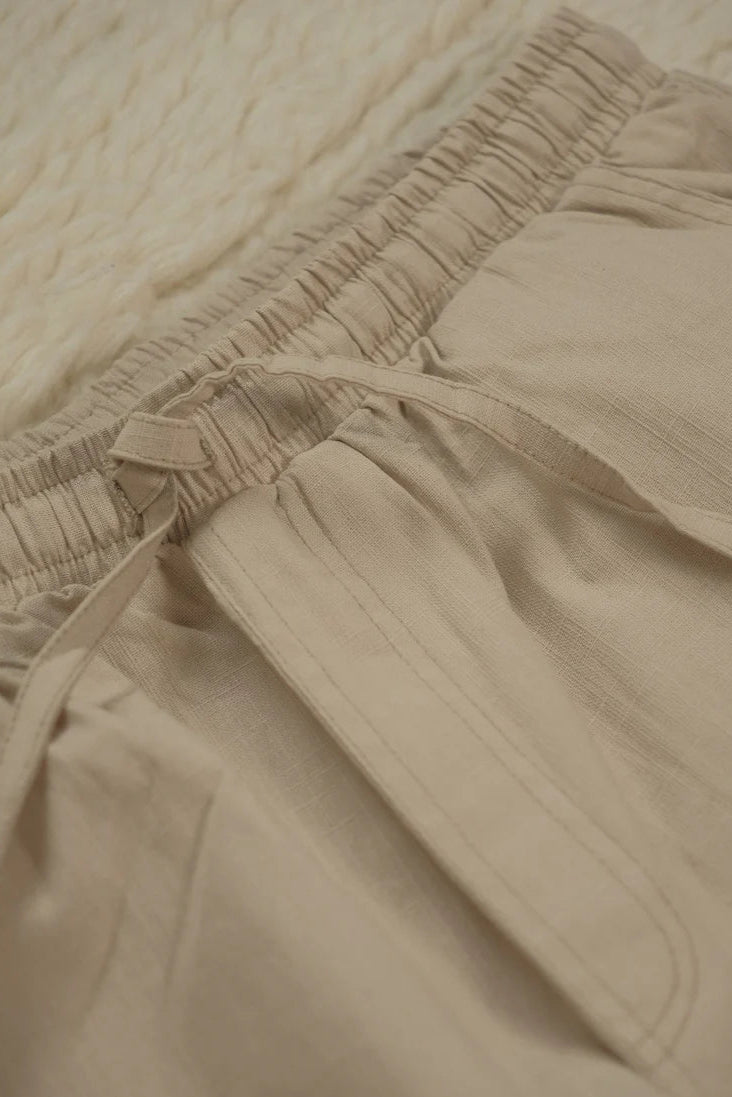 Linen Pant - Oatmeal