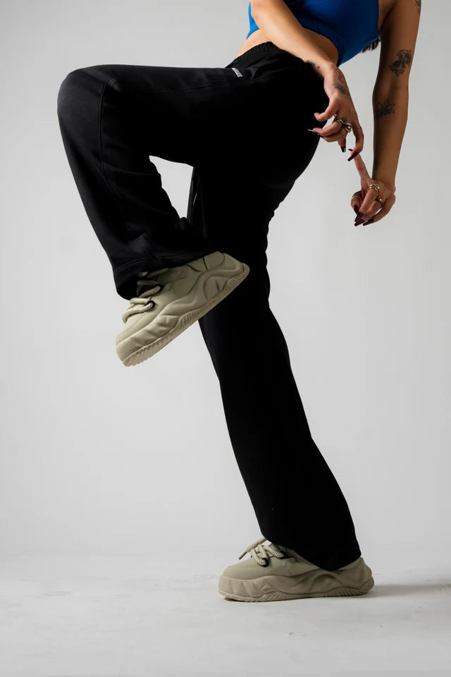 Irish Track Pants(Mid Rise Regular Fit) For Men And Women Black