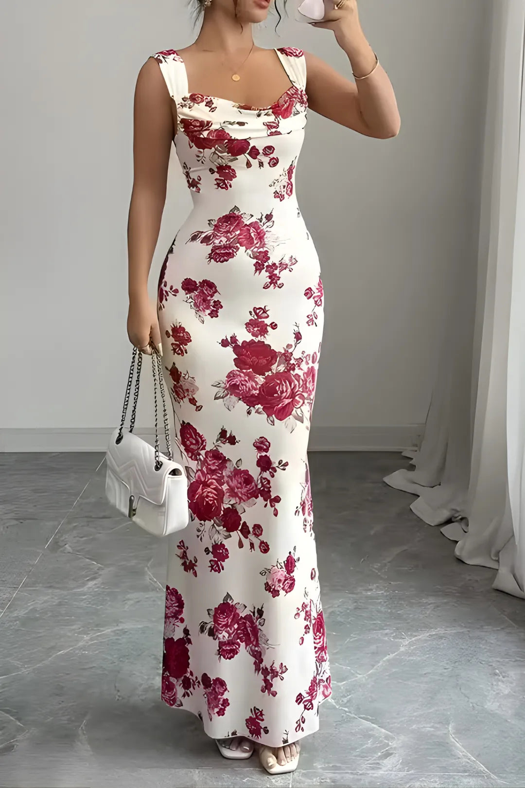 The Ivory Rose Evening Dress