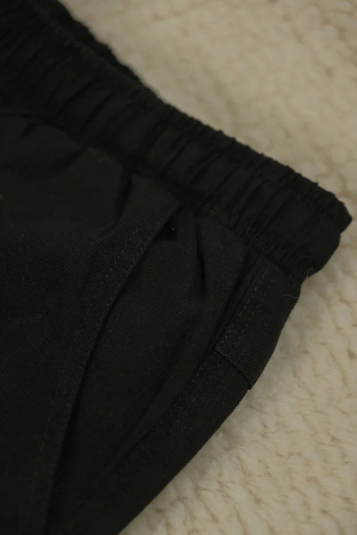 Linen Pant - Black