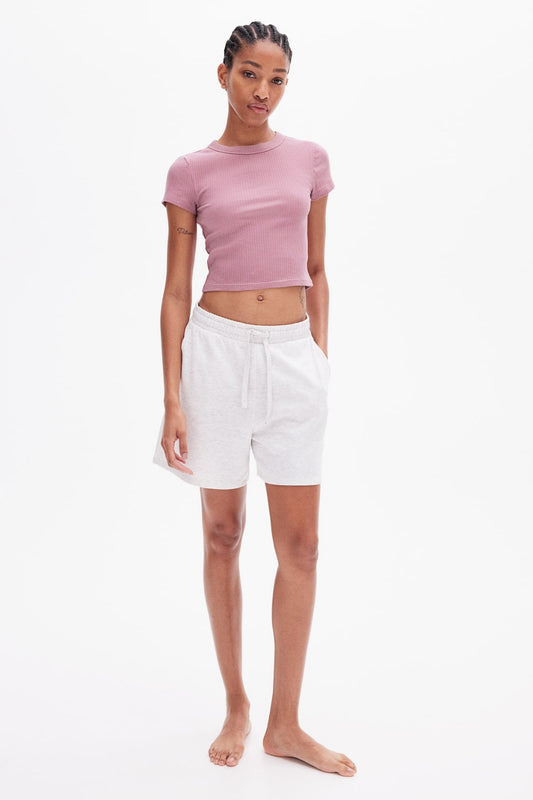 Ribbed T-shirt