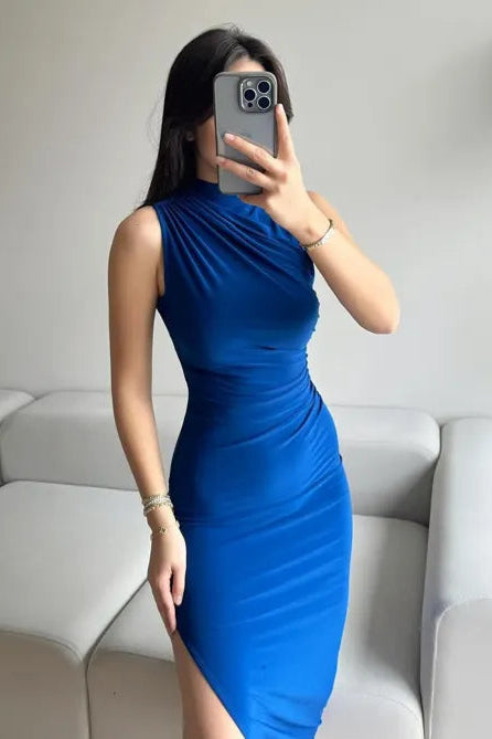 Sapphire Elegance Dress