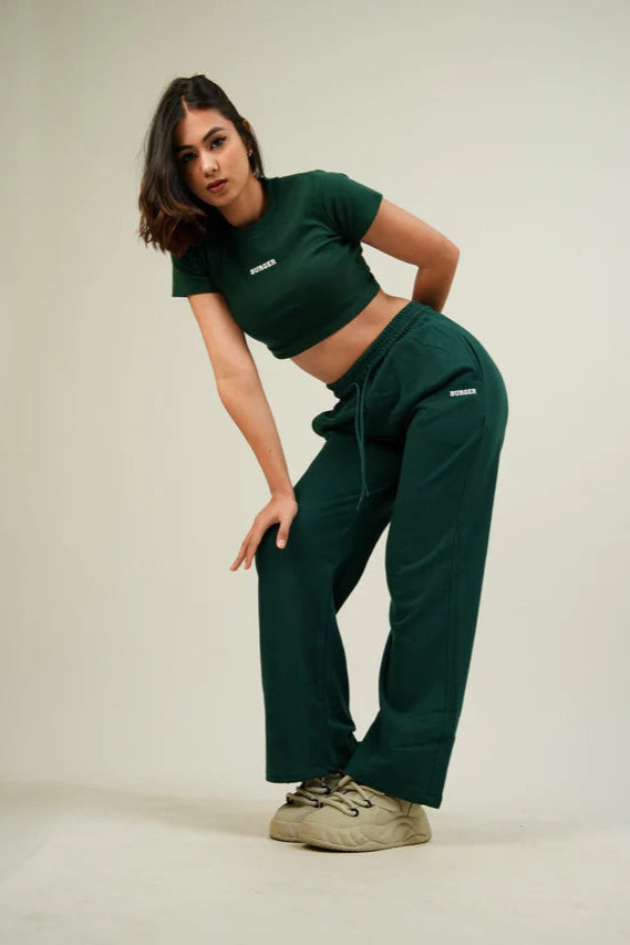 Bottle Green Sydney Co ord Set For Women