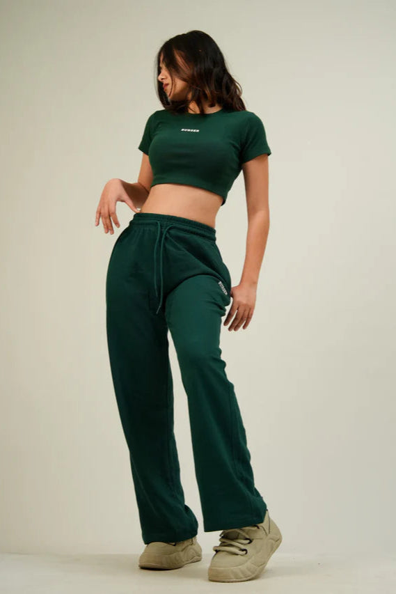 Bottle Green Sydney Co ord Set For Women