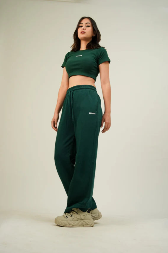 Bottle Green Sydney Co ord Set For Women
